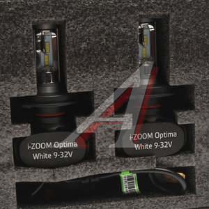 Изображение 1, I-H4-WW Лампа светодиодная 12/24V H4 P43t 4300K (2шт.) I-Zoom OPTIMA