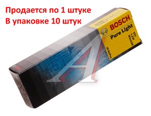Изображение 3, 1987302208 Лампа 12V W1.2W W2x4.6d Pure Light BOSCH