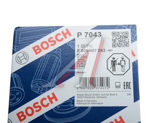 Изображение 6, F026407043 Фильтр масляный VOLVO F7, FH12, FH16 BOSCH
