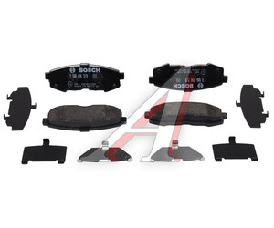 Изображение 2, 0986494319 Колодки тормозные MAZDA MPV задние (4шт.) BOSCH