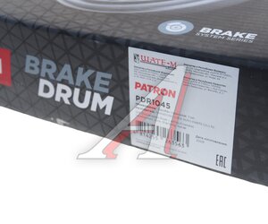 Изображение 6, PDR1045 Барабан тормозной FIAT Panda (03-09) задний (1шт.) PATRON