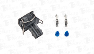 Изображение 1, 7810102 Разъем VW AUDI SEAT SKODA электрический (2-х контактный) TE PARTS