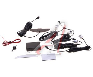 Изображение 2, BS-413S Парктроник d=18мм 4 сенсора серебристый комплект CENTURION