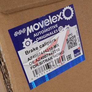 Изображение 9, AZ4007444210-MX Суппорт SITRAK HOWO тормозной в сборе MOVELEX
