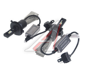 Изображение 1, CLFLXLEDH4 Лампа светодиодная 12V H4 P43t 3000Lm бокс (2шт.) CLEARLIGHT