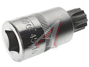 Изображение 1, JTC-45716 Бита-головка 1/2" SPLINE М16х55мм JTC