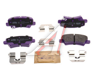 Изображение 2, PN0768 Колодки тормозные KIA Picanto (17-) задние (4шт.) NIBK
