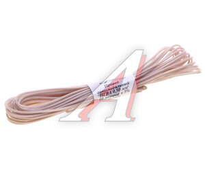 Изображение 1, ПГВА-10-0.5(б) Провод монтажный ПГВА 10м (сечение 0.5 кв.мм) белый АЭНК