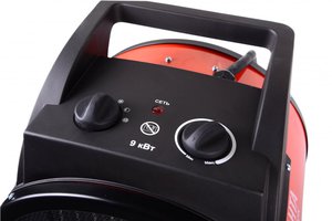Изображение 3, ТЭПК-9000K Пушка тепловая 9.0кВт 820куб.м/ч 380В керамическая электрическая РЕСАНТА