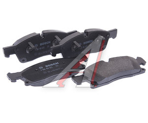 Изображение 1, 0986494672 Колодки тормозные MERCEDES ML (W166) передние (4шт.) BOSCH
