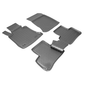 Изображение 1, NPL-Po-56-40 Коврик салона MERCEDES GLK (X204) (08-) полиуретан 4шт. NORPLAST
