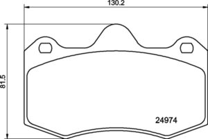 Изображение 2, MDB3077 Колодки тормозные SEAT Ibiza (08-) передние (4шт.) MINTEX