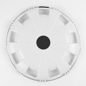 Изображение 1, ТТ-ПЛ-Р01 Колпак колеса R-22.5 заднего пластик (белый) Турбо ТТ