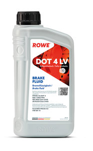 Изображение 1, 25114-0010-99 Жидкость тормозная DOT-4 LV 1л HIGHTEC BRAKE FLUID ROWE