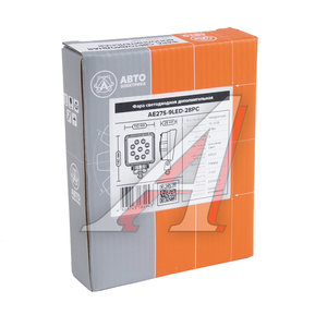 Изображение 4, AE27S-9LED-28PC АЕ Фара рабочего света 110х140х28мм 27Вт (9 светодиодов) (рассеянный свет) AVTOELECTRICA