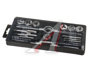 Изображение 2, LG-S1013 Набор метчиков и плашек метрический 16 предметов LIGE