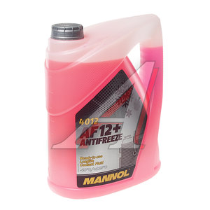 Изображение 1, 2039 Антифриз красный -40C 5л AF12+ Long Life OAT 4012 MANNOL