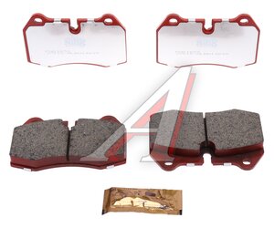 Изображение 2, PN0165S Колодки тормозные BMW 7 (E38) передние (Sport) (4шт.) NIBK