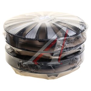 Изображение 2, GMK-СУПЕР серо-черный R-13 Колпак колеса R-13 серо-черный GMK-СУПЕР комплект 4шт.