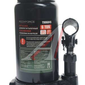 Изображение 2, RF-T90604S Домкрат бутылочный 6т 181-351мм с клапаном в кейсе ROCKFORCE