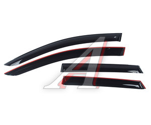 Изображение 1, K15619 Дефлектор двери KIA Ceed (19-) комплект (4шт.) COBRA TUNING