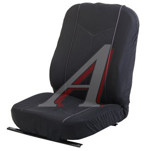 Изображение 1, ATM1000 Авточехлы универсальные полиэстер черные (9 предм.) Atom PREMIER