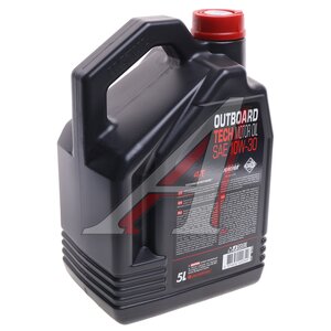 Изображение 2, 113266 Масло моторное OUTBOARD TECH 4T 10W30 5л MOTUL