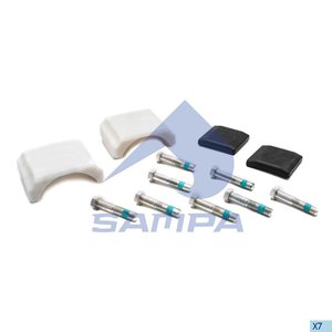 Изображение 2, 095.989/SD Ремкомплект седельного устройства (SK-HD 38.36 подушки, болты) SAMPA