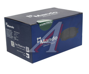 Изображение 3, MBF015282 Колодки тормозные RENAULT Logan (14-), Sandero (14-) передние (4шт.) MANDO