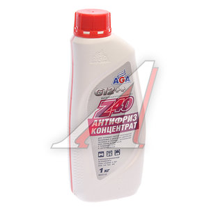 Изображение 1, AGA312Z Антифриз красный концентрат 0.946л Antifreeze Z40 AGA