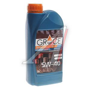 Изображение 1, 4603728811895 Масло дизельное Smart Diesel FS 5W40 синт.1л GRACE