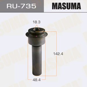 Изображение 2, RU-735 Сайлентблок NISSAN Qashqai, X-Trail подрамника задний MASUMA