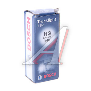 Изображение 4, 1987302431 Лампа 24V H3 70W PK22s Trucklight BOSCH