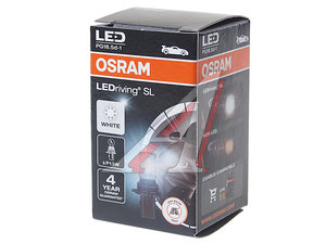 Изображение 4, 828DWP Лампа светодиодная 12V P13W PG18.5d-1 6000K LEDriving SL OSRAM