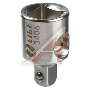 Изображение 1, LG-3406 Адаптер 3/8"(F)х1/4"(М) LIGE