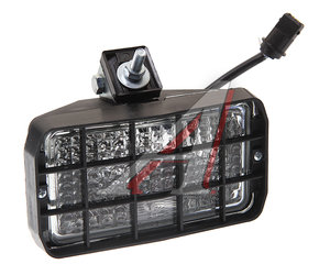 Изображение 1, 112.07.54-16 Фара рабочего света МТЗ (с решеткой) (болт выступает на 10.5мм) со жгутом разъем AMP 24V РУДЕНСК