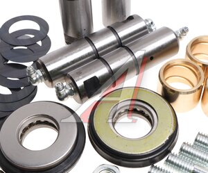 Изображение 3, 33027-2304800-00 Шкворень ГАЗ-33027 полный комплект (4шт.) АККОМ