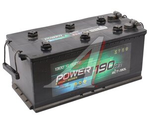 Изображение 1, 6СТ190(4) Аккумулятор POWER 190А/ч под болт