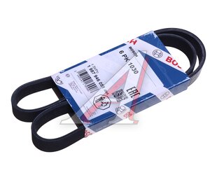 Изображение 2, 1987946051 Ремень приводной поликлиновой 6PK1030 BOSCH