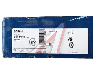 Изображение 7, 0986479T06 Диск тормозной LEXUS LS460 (06-08) задний (1шт.) BOSCH