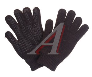 Изображение 1, 68635 Перчатки полушерстяные ПВХ покрытие двойные СИБРТЕХ