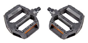 Изображение 2, FP-853 Педаль велосипедная 1/2" 2шт. сталь/пластик черная FEIMIN