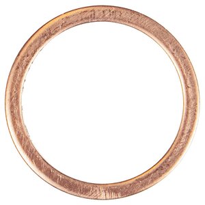 Изображение 1, ER-22027015 Шайба 22.0х27.0х1.5 медная (плоская) ЭВРИКА