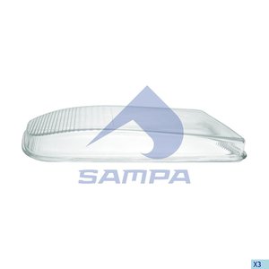 Изображение 2, 022.033 Стекло фары противотуманной MAN TGX (08-) правой SAMPA