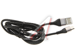 Изображение 1, NB188 Gray Кабель micro USB 2.4A 1м серый XO