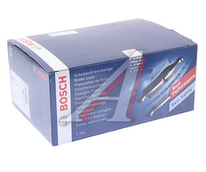 Изображение 4, 0986424611 Колодки тормозные MERCEDES W163 ML230,  ML430 передние (4шт.) BOSCH
