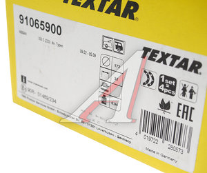 Изображение 4, 91065900 Колодки тормозные NISSAN Teana, Z350 стояночного тормоза (4шт.) TEXTAR