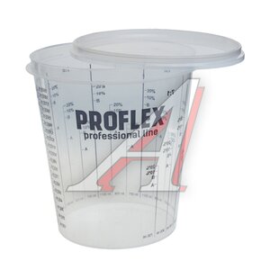 Изображение 1, Н150П Емкость мерная пластиковая с крышкой 2300мл PROFLEX