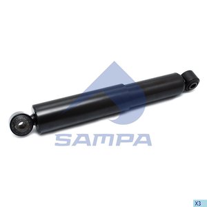 Изображение 1, 051.206-01 Амортизатор DAF задний (420/665 20x62 20x50 O/O) SAMPA