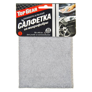 Изображение 1, TG-72532 Салфетка микрофибра универсальная 30х40см Top Gear АВАНГАРД